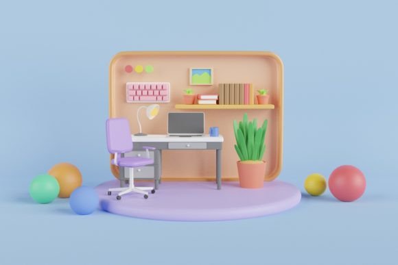 3D Conceptual Work Spaces: Redefining Modern Productivity and Creativity