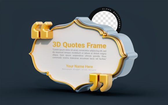3d Islamic Quote Box Frame Text Template: A Strategic Tool for Meaningful Communication
