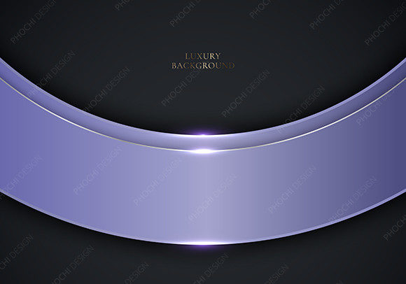 3D Modern Luxury Black Template Design