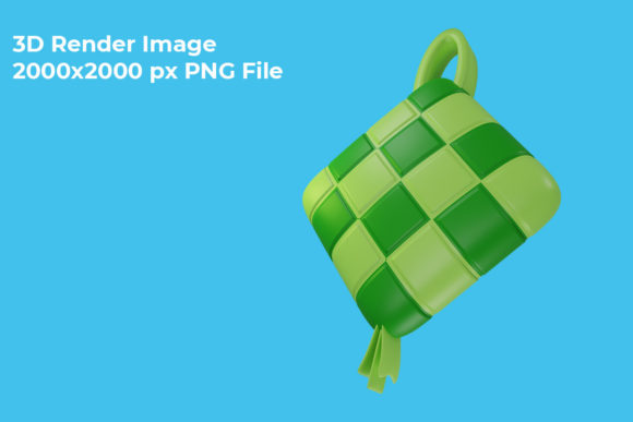 3D Rendering of Ketupat Islamic Food: A Strategic Tool for Modern Businesses