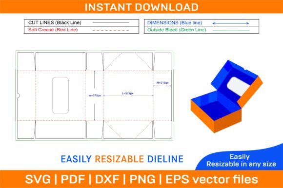 6 Corner Box Dieline Template and Packag: A Practical Guide for Packaging Designers