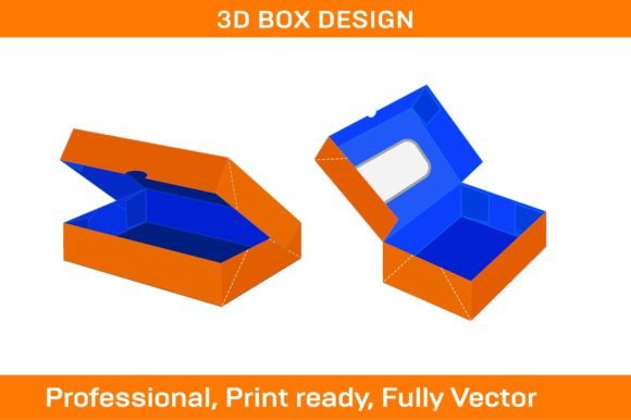 Six Corner Glued Tray Box Dieline: A Practical Packaging Solution for Businesses and Creators