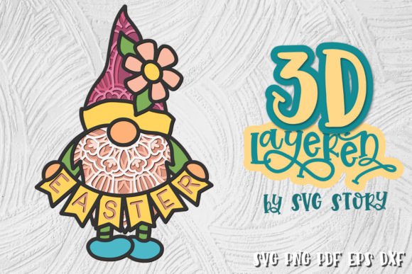 The Rise of 3D Easter Gnome Layered Design: A New Era in Creative Expression