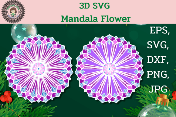 The Rise of 3D SVG Mandala Flower: A New Era in Digital Art and Design